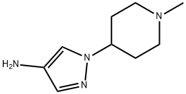 1-(1-Methylpiperidin-4-yl)-1H-pyrazol-4-aMine Struktur