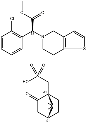 Clopidogrel camphorsulfonate