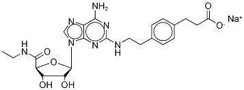 CGS 21680C Sodium Salt Struktur