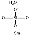 disamarium oxide silicate Struktur