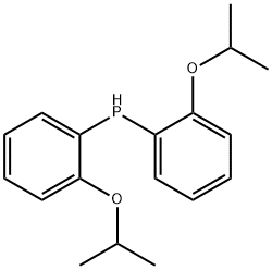 Bis(2-isopropoxyphenyl)phosphine Struktur