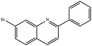 2-Phenyl-7-BroMoquinoline Struktur