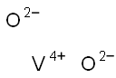 VANADIUM(IV) OXIDE Struktur