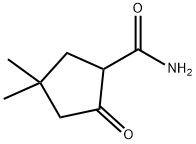 Cyclopentanecarboxamide, 4,4-dimethyl-2-oxo- (9CI) Struktur