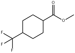 ethyl 4-(trifluoromethyl)cyclohexanecarboxylate Struktur