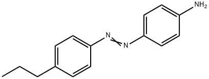 Benzenamine, 4-[2-(4-propylphenyl)diazenyl]- Struktur