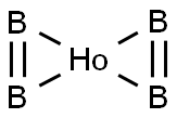 HOLMIUM BORIDE Structure