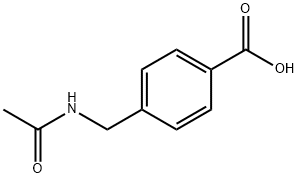 4-[(ACETYLAMINO)METHYL]BENZOIC ACID Struktur