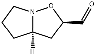 Pyrrolo[1,2-b]isoxazole-2-carboxaldehyde, hexahydro-, trans- (9CI) Struktur