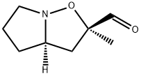 Pyrrolo[1,2-b]isoxazole-2-carboxaldehyde, hexahydro-2-methyl-, trans- (9CI) Struktur