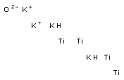 DIPOTASSIUMDITITANIUMOXIDE Struktur