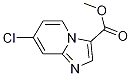 IMidazo[1,2-a]pyridine-3-carboxylic acid, 7-chloro-, Methyl ester Struktur