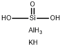 aluminium potassium disilicate Struktur