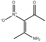 3-Penten-2-one, 4-amino-3-nitro-, (E)- (9CI) Struktur