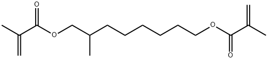 2-Methyl-1,8-octanediol dimethacrylate Struktur