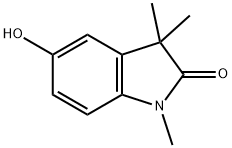 2H-Indol-2-one, 1,3-dihydro-5-hydroxy-1,3,3-triMethyl- Struktur