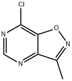 7-chloro-3-methylisoxazolo[4,5-d]pyrimidine