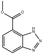 1H-Benzotriazole-4-carboxylic acid methyl ester Struktur