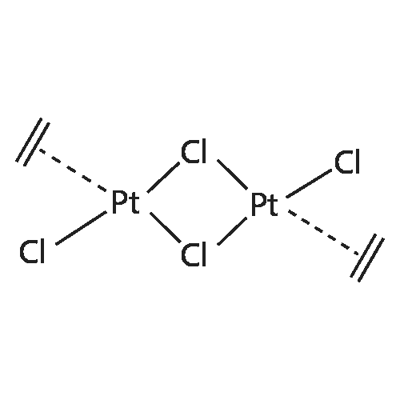 DI-MU-CHLORO-DICHLOROBIS(ETHYLENE)DIPLATINUM(II) Struktur