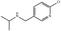 (6-Chloro-pyridin-3-ylmethyl)-isopropyl-amine Struktur