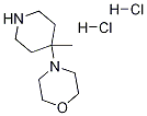 4-(4-Methylpiperidin-4-yl)Morpholine dihydrochloride Structure