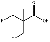 Propanoic acid, 3-fluoro-2-(fluoromethyl)-2-methyl- Struktur