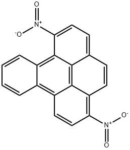 1,6-DINITRO-BENZO(E)PYRENE Struktur