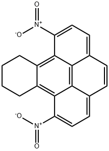 1,8-DINITRO-9,10,11,12-TETRAHYDROBENZO(E)PYRENE Struktur