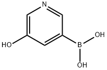 5-羥基吡啶-3-硼酸 結構式