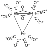 IRON DODECACARBONYL Struktur