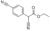 ETHYL 2-CYANO-2-(4-CYANOPHENYL)ACETATE Struktur