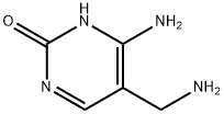 Cytosine, 5-(aminomethyl)- (6CI) Struktur