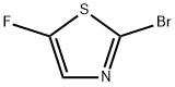 2-bromo-5-fluoro-1,3-thiazole Struktur