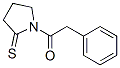 2-Pyrrolidinethione,  1-(phenylacetyl)-  (9CI) Struktur