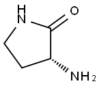 2-Pyrrolidinone,3-amino-,(R)-(9CI) Struktur