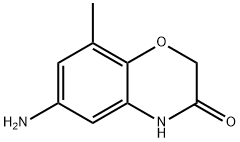 6-amino-8-methyl-2H-1,4-benzoxazin-3(4H)-one(SALTDATA: HCl) Struktur