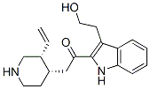 2-[(3R,4S)-3-Ethenyl-4-piperidinyl]-1-[3-(2-hydroxyethyl)-1H-indol-2-yl]ethanone Struktur