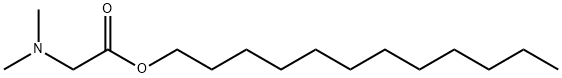 dodecyl-N,N-dimethylaminoacetate Struktur