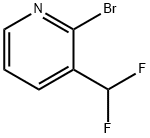 2-BroMo-3-(difluoroMethyl)pyridine, 97% Struktur