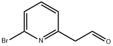 2-(6-bromopyridin-2-yl)acetaldehyde Struktur