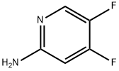 2-AMino-4,5-difluoropyridine Struktur