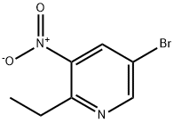 5-BroMo-2-ethyl-3-nitropyridine Struktur