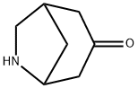 6-azabicyclo[3.2.1]octan-3-one hydrochloride Struktur