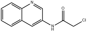 2-Chloro-N-quinolin-3-yl-acetaMide, 98+% Struktur