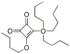 tetrabutyl squarate Struktur