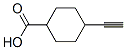 Cyclohexanecarboxylic acid, 4-ethynyl- (9CI) Struktur