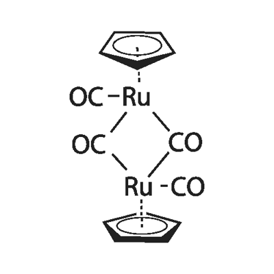 DICARBONYLCYCLOPENTADIENYLRUTHENIUM(II) DIMER Struktur