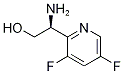 (S)-2-Amino-2-(3,5-difluoropyridin-2-yl)ethanol Struktur