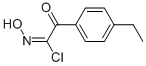 Benzeneethanimidoyl chloride, 4-ethyl-N-hydroxy-alpha-oxo- (9CI) Struktur