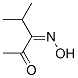 2,3-Pentanedione, 4-methyl-, 3-oxime, (Z)- (9CI) Struktur